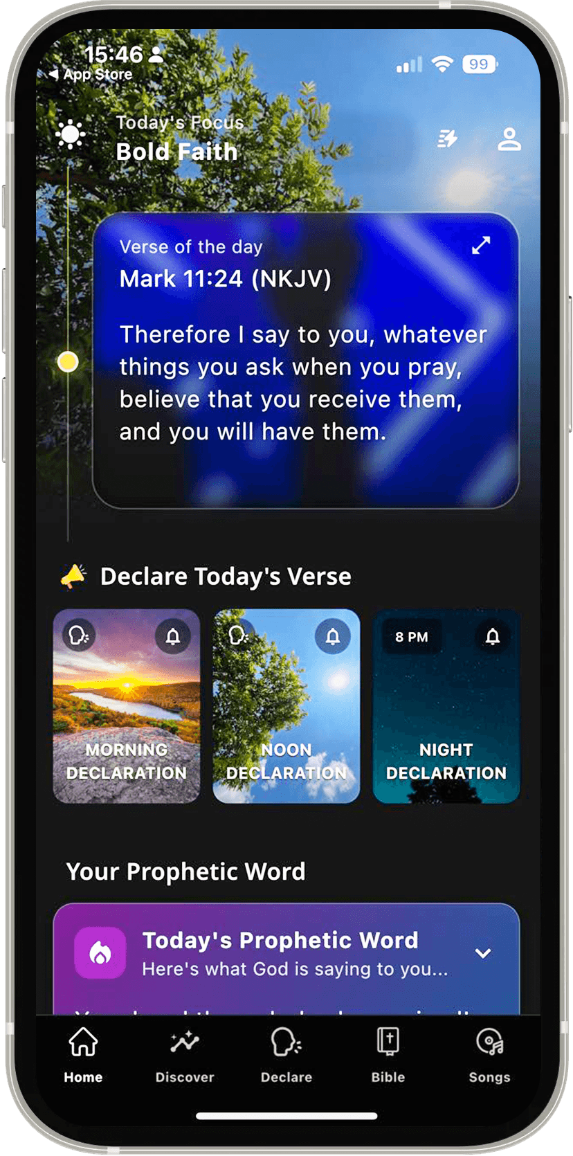 Declare App on iPhone